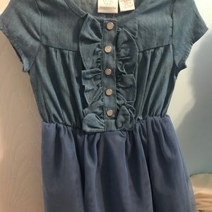 Denim toddler dress